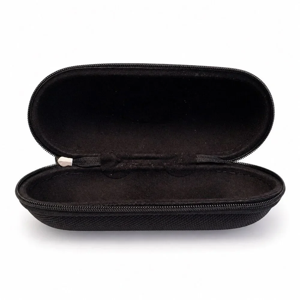 Oakley Kids Black Green Hard Zipper Eyeglasses Sunglasses Case Youth Small